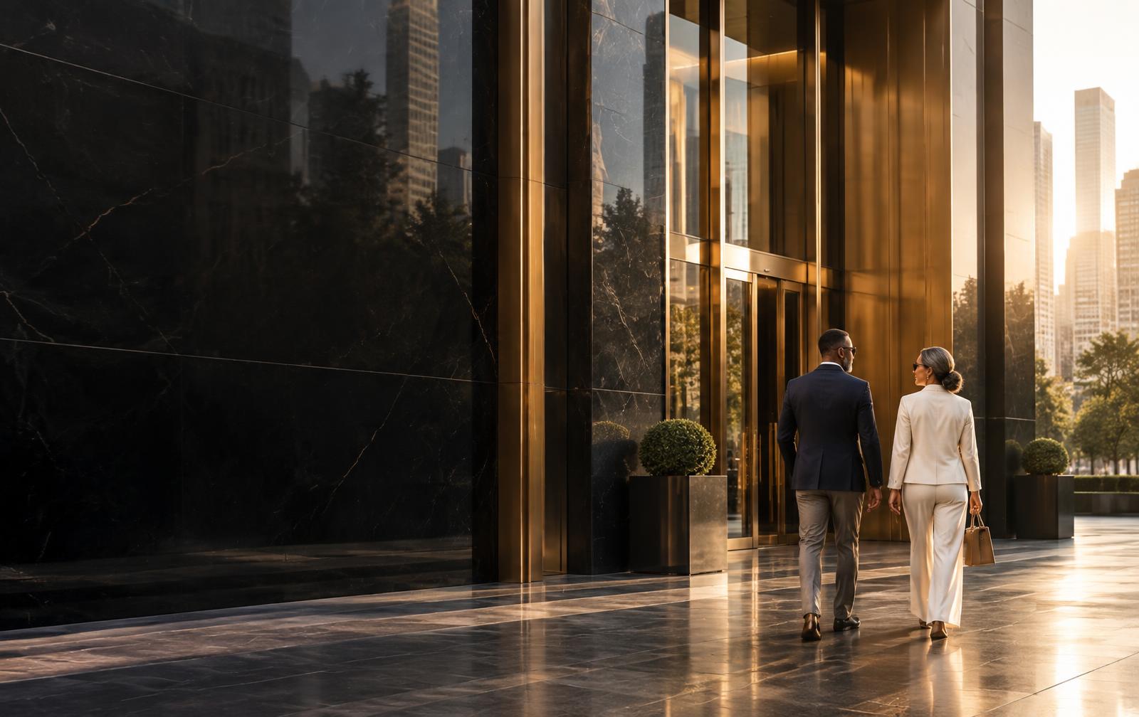 Eastern Trust Bank headquarters entrance